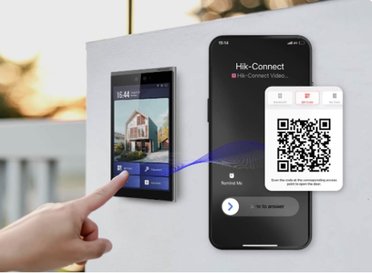 Imagen de Video portero e interfaz móvil